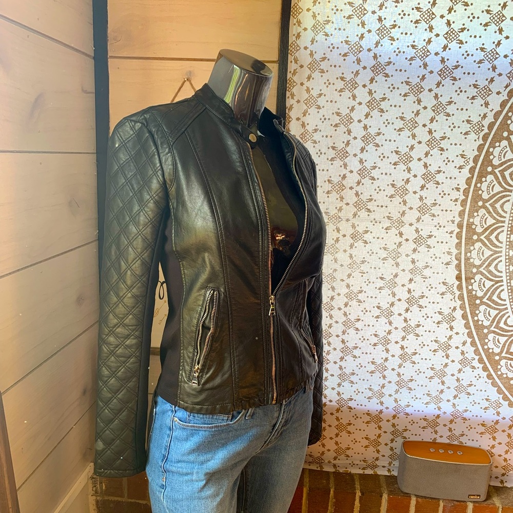 Express moto jacket. Gently used, size M